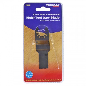 20mm 14TPI Coarse Wood/Plastic Cutting Multi-Tool Blade